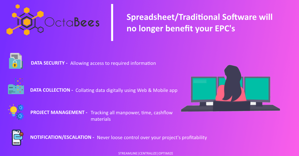 Spreadsheet/Traditional Software will no longer benefit your EPC's