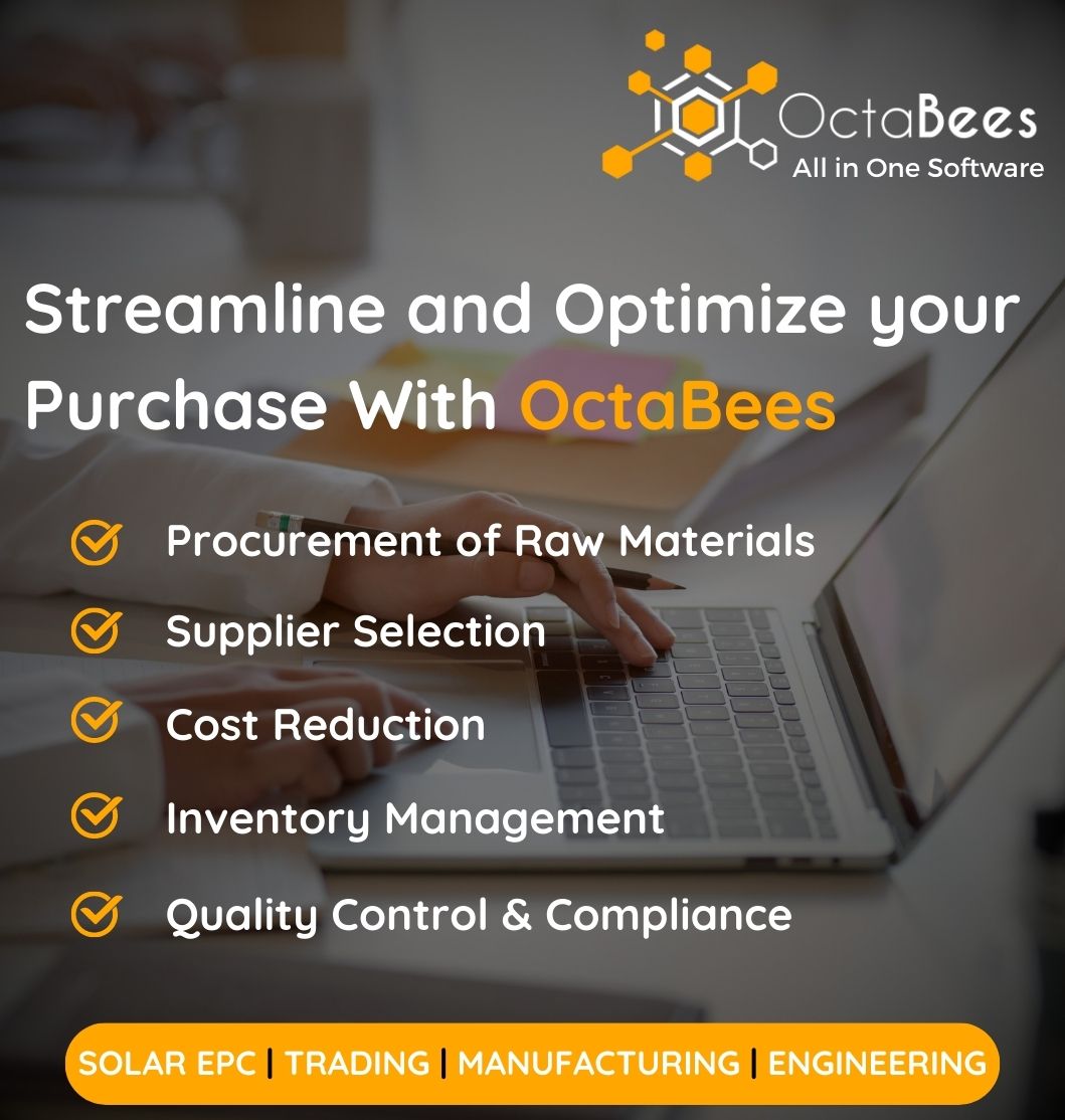 5 Key Responsibilities of the Purchase Department and how OctaBees can help to Streamline and Optimize It.