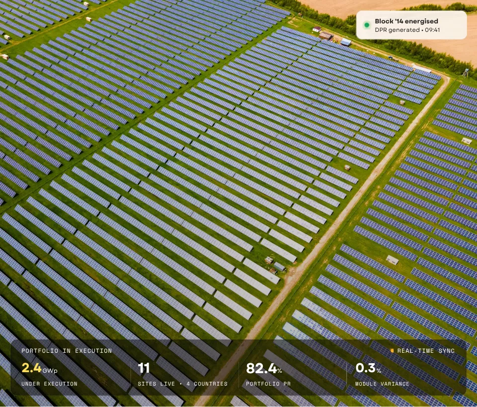 Built for Utility-Scale Solar EPC Projects